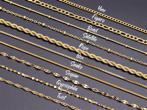 Gold Chain Necklace Styles