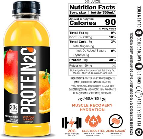 Protein2o 20g Whey Protein Isolate Infused Water Nepal | Ubuy