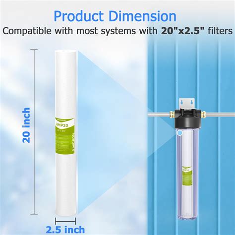 MewMore 5 Micron Whole House Water Filter Cartridge, India | Ubuy