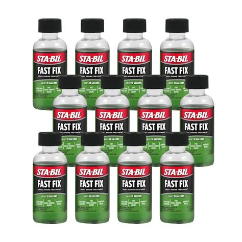 STA-BIL Fast Fix Small Engine Treatment - 4oz (12 Pack) for Carburetors ...