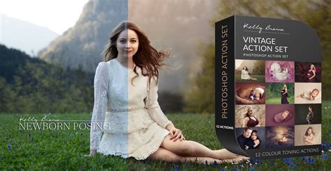 Top 45+ Vintage Photoshop Actions Set Psd