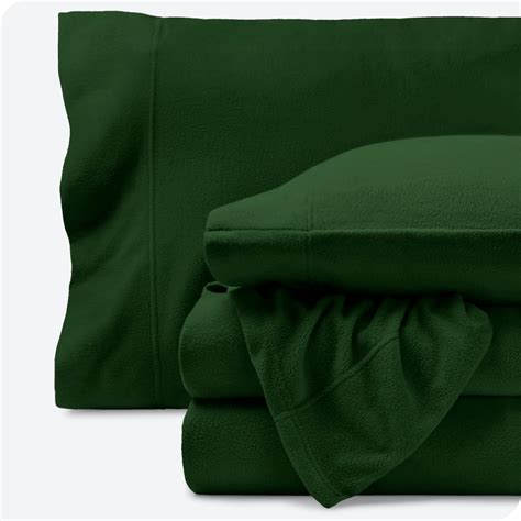 Amazon.com: Bare Home Super Soft Fleece Sheet Set - Full Size - Extra ...
