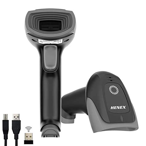 HENEX HC-3208R 1D Bluetooth Barcode Scanner Wireless Bar Code Scanner ...