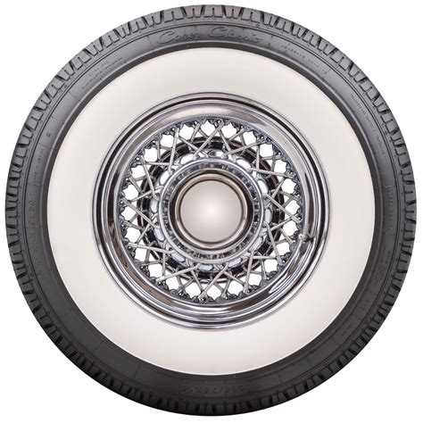 Coker Classic Star Series 235/75R15 3.125 Inch Whitewall Tire