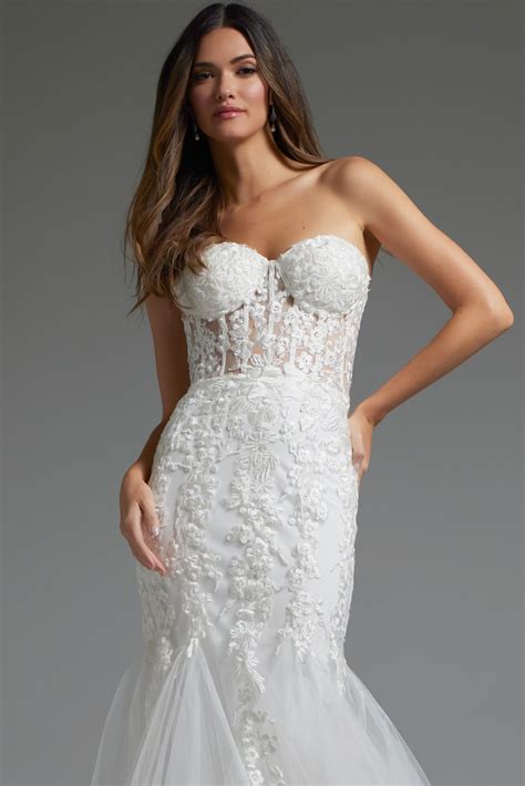 Off white mermaid wedding dress 60 photos - Astyledwedding.com