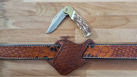 Custom Leather Pocket Knife Sheath at Philip Ayala blog