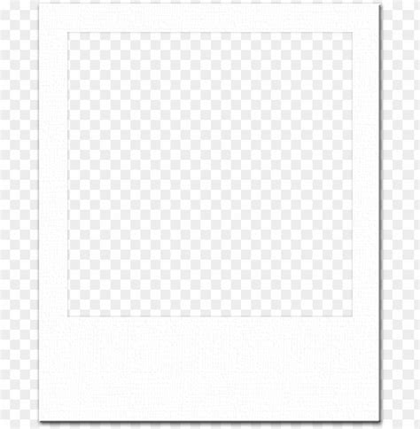 Kelle Coleman Polaroid Frame PNG - White Transparent Frame