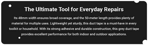 ETI Duct Tape 48mm x 50 Mtr Pack of 1 Roll,Grey : Amazon.in: Industrial ...
