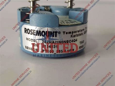 ROSEMOUNT 248 HART TEMPERATURE TRANSMITTER 248HAI1N0NSC4Q4 REV AB ...