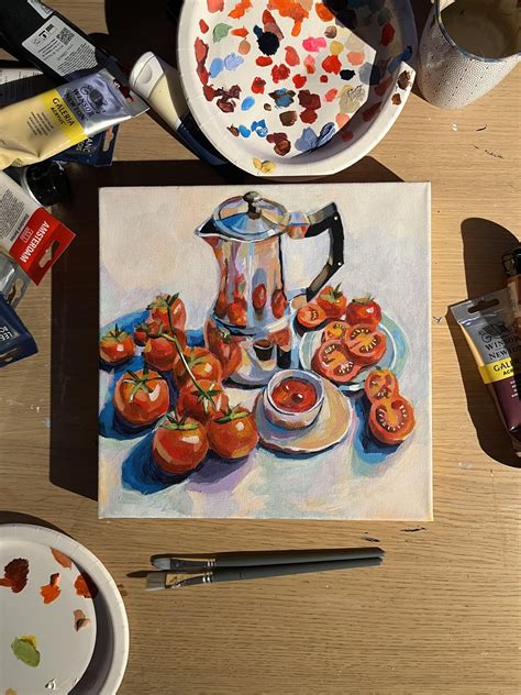 Image result for Acrylic Paint Tutorial Coffee