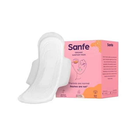 Buy SANFE BAMBOO SANITARY PADS ULTRA-THIN NATURAL SANITARY NAPKINS ...
