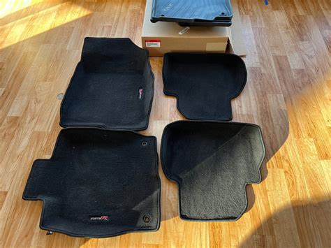 SOLD: 2 Sets of OEM Honda Floor Mats — New Rubber All-Season and High ...