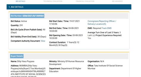 Bids are invited from the Registered GeM Vendors/Agency (Manpower ...