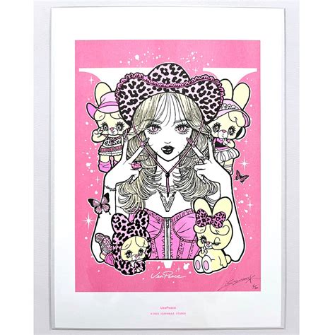 B4 Risograph Poster / V | isayamax studio / online shop