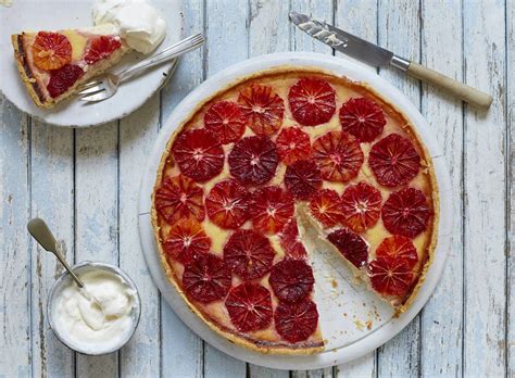 Blood orange tart | Dessert Recipes | GoodtoKnow