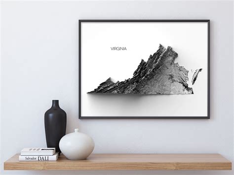 Virginia Elevation Map – Massive Wanderlust