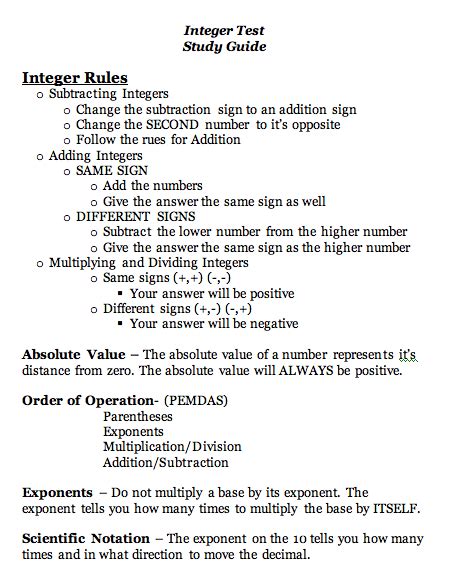Math Integers Tutorial 的图像结果