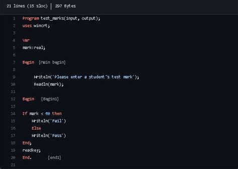 Image result for Pascal Code Example