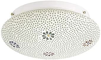 Somil Led Compatible Round Mosaic Ceiling Lamp Light for Home, Office ...