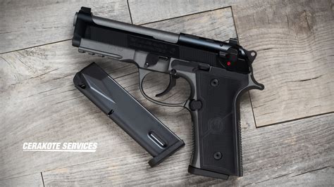Beretta 92X RDO FR Centurion Disruptive Grey Pistol - Cerakote Services