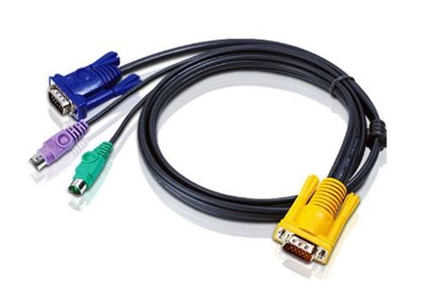 ATEN 2L-5202P PS/2 VGA KVM Computer Cable (1.8 Meters) - Buy ATEN 2L ...