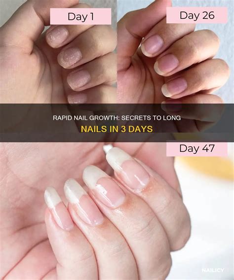 Rapid Nail Growth: Secrets To Long Nails In 3 Days | Nailicy