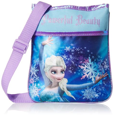 Disney Girl's Elsa Passport Crossbody, Blue, One Size : Amazon.in: Bags ...
