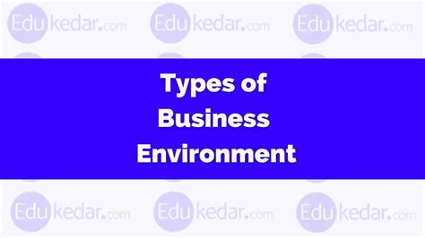 Image result for Types of Business Environment