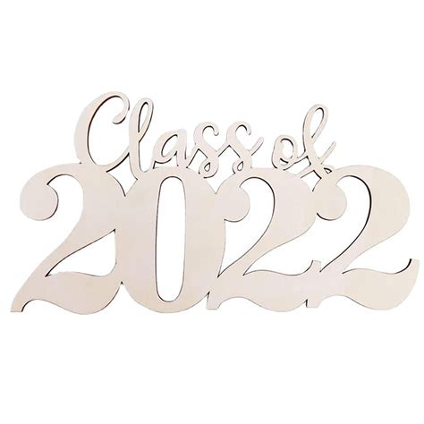 Buy Moslate Graduation 2022 Wood Sign Decoration | Graduation Photo ...