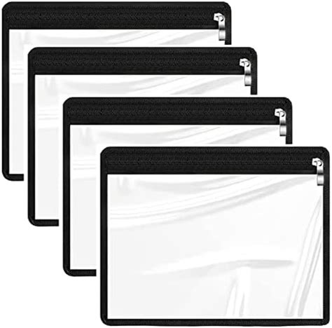 Buy House of Quirk 3 Pack Clear PVC Cosmetic Bags Travel Toiletry Bag ...