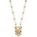 Meira Jewellery AD and beads studded Multi strand pearl long set for women.