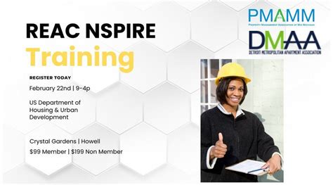 REAC NSPIRE TRAINING , 5768 E Grand River Ave Howell, Brighton, 22 ...