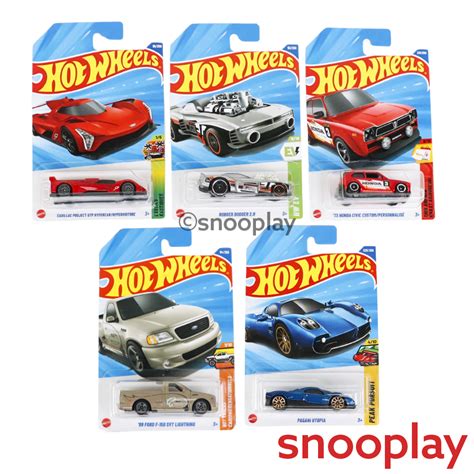 Buy Set of 5 Hot wheels [HW 458] - Pagani Utopia, '73 Honda Civic ...