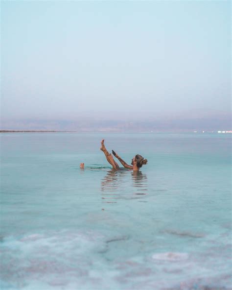Floating in the Dead Sea, Israel - Find Us Lost