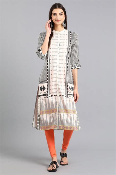Buy White Kurtas by W for Woman for woman Online in India | W for woman