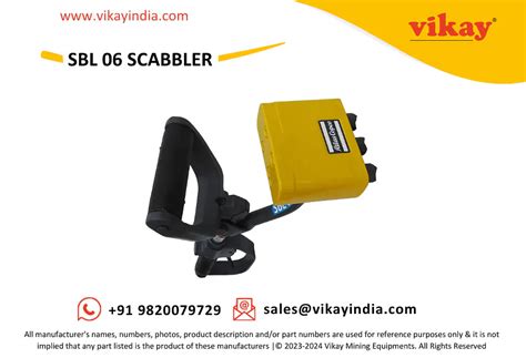 SBL 06 Atlas Copco Concrete Scabbler