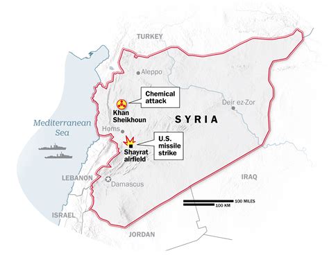 Syria Airstrikes: Map of Chemical Attacks and US Strike | TIME