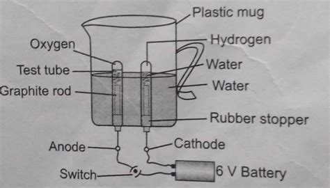 Perform the electrolysis of water experiment to illustrate ...