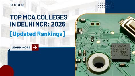 Top MCA Colleges in Delhi NCR: 2026 [Updated Rankings]