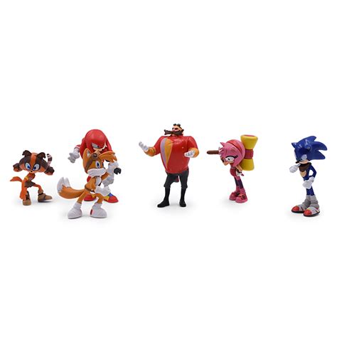 Buy KLZO 6PCS Toy PVC Sonic Characters Figure Toys, Amy and Evil Dr ...