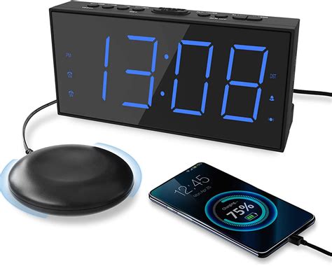 Digital Alarm Clocks, Bright Night Led Lcd Cube With Light Children ...