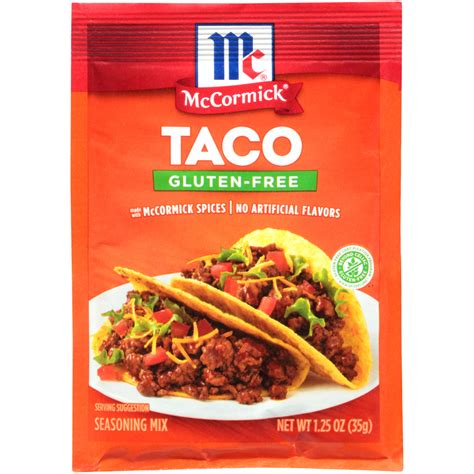 McCormick® Gluten Free Taco Seasoning Mix