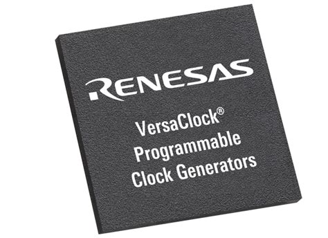 VersaClock Programmable Clock ICs - Renesas | Mouser