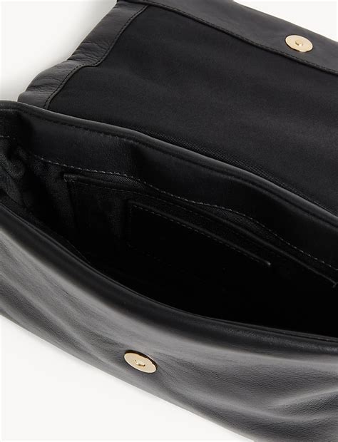 Buy Leather Top Handle Cross Body Bag at Marks & Spencer