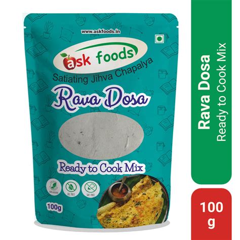 Rava Dosa Mix | Ready-to-Cook Mix – Ask Foods