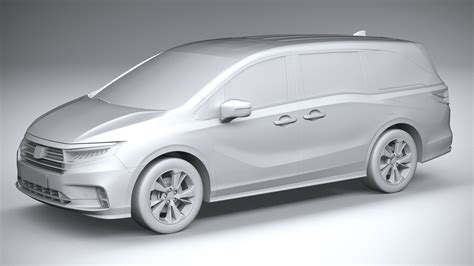 Honda Odyssey 2021 3D Model $129 - .3ds .c4d .fbx .lwo .ma .max .obj - Free3D