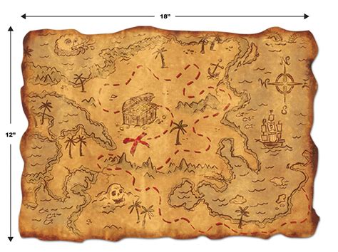Real Pirate Treasure Maps