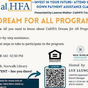 CalHFA Dream For All Program - Invest in your future, 12350 Imperial ...