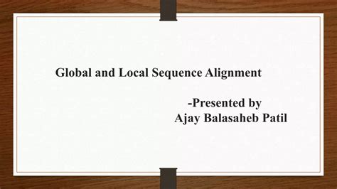 Image result for Local Sequence Alignment