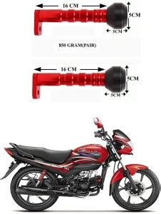 Ascension Red Heavy Duty CNC Frame Slider Crash Protection Guard (Frame ...